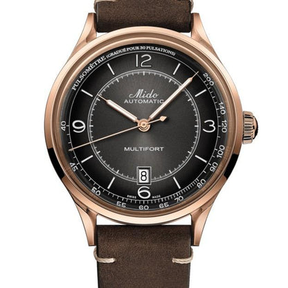 美度 Multifort Patrimony Caliber 80 自动机械表 40毫米 M040.407.36.060.00