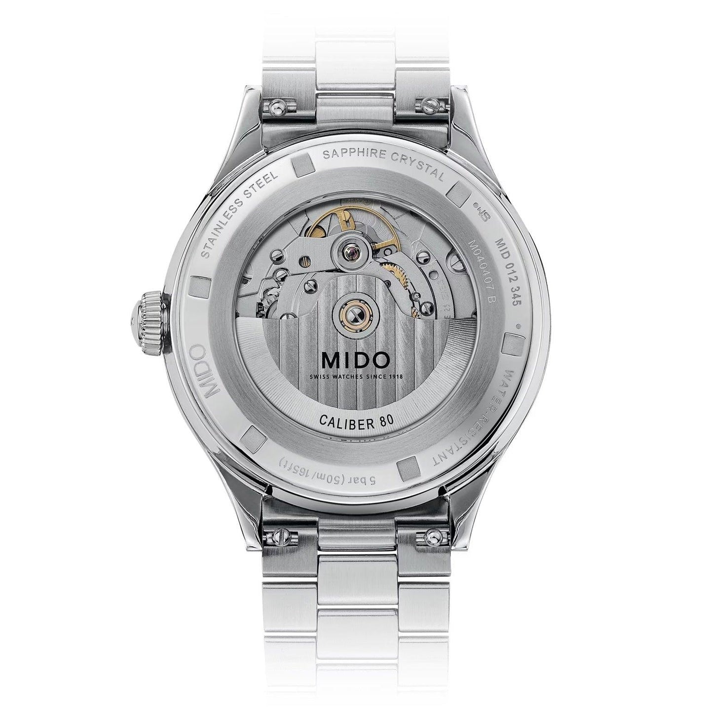 Mido Multifort Powerwind 40毫米蓝色自动钢制表 M040.407.11.047.00
