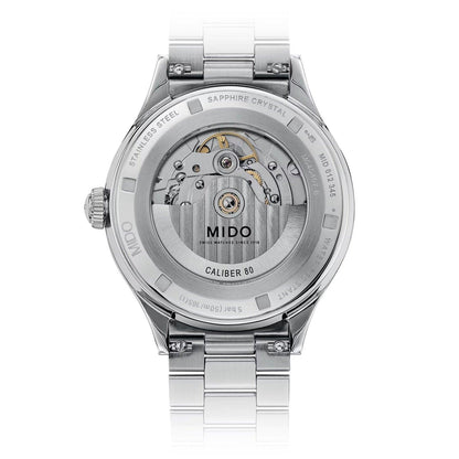Mido Multifort Powerwind 40毫米蓝色自动钢制表 M040.407.11.047.00