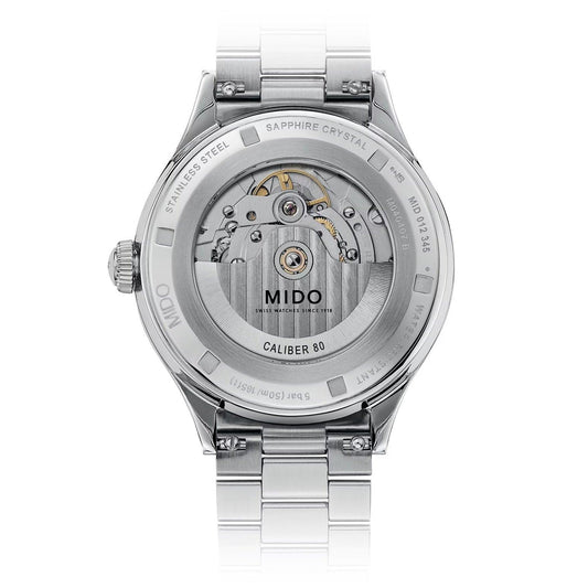 Mido Multifort Powerwind 40毫米蓝色自动钢制表 M040.407.11.047.00