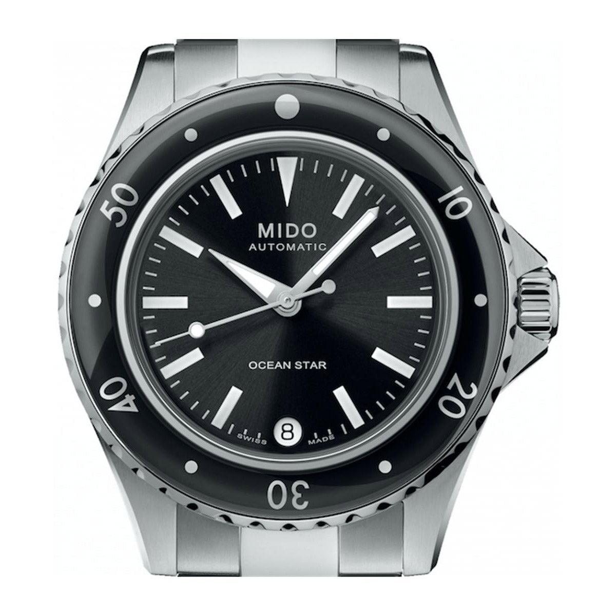 Mido Ocean Star 36.5毫米黑色自动钢表 M026.207.11.051.00