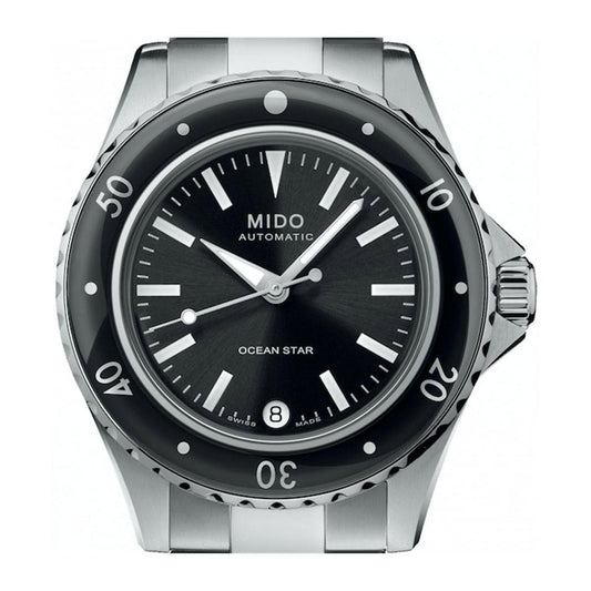Mido Ocean Star 36.5毫米黑色自动钢表 M026.207.11.051.00