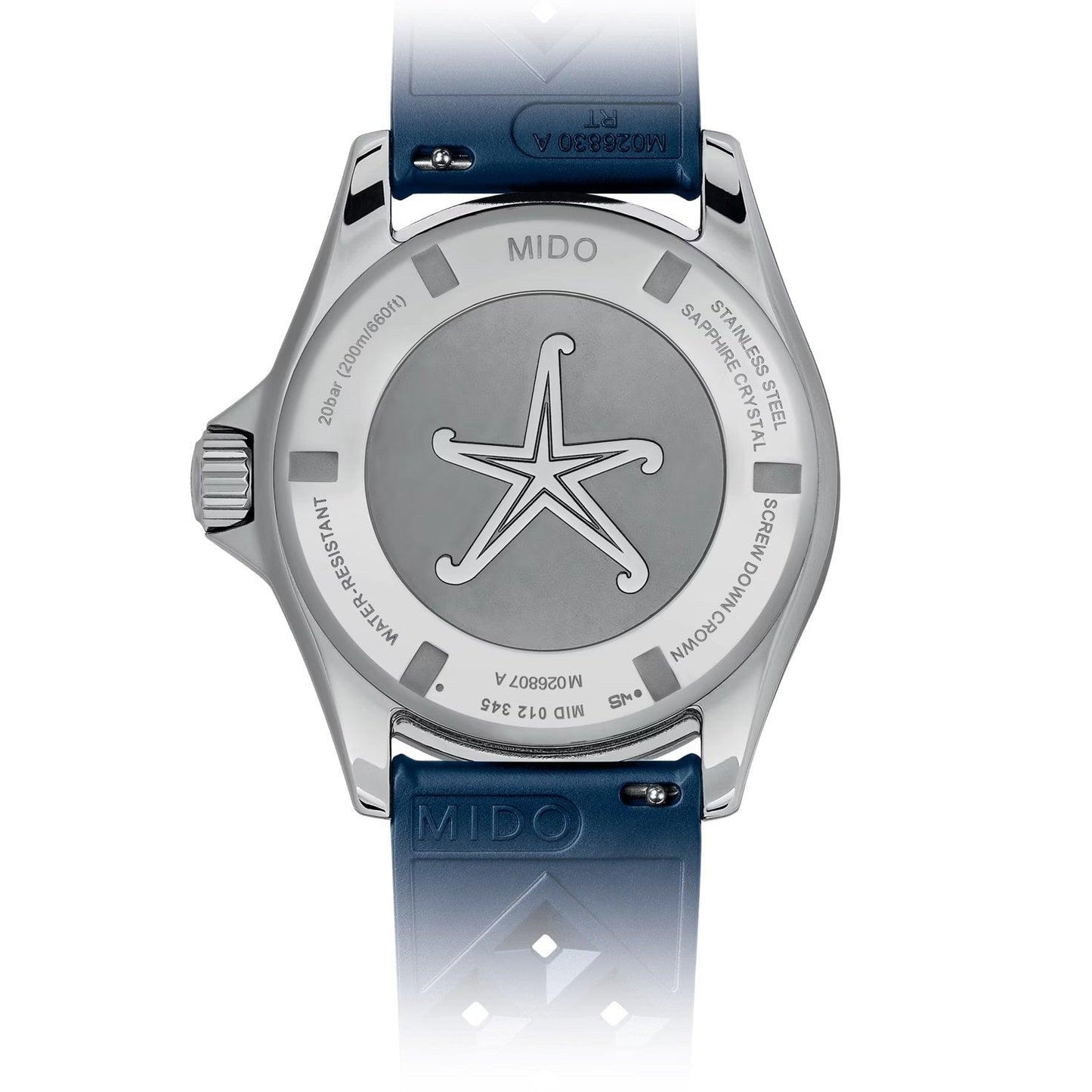 Mido 手表 Ocean Star Tribute 特别版 40毫米 蓝色 自动 钢 M026.807.11.041.01