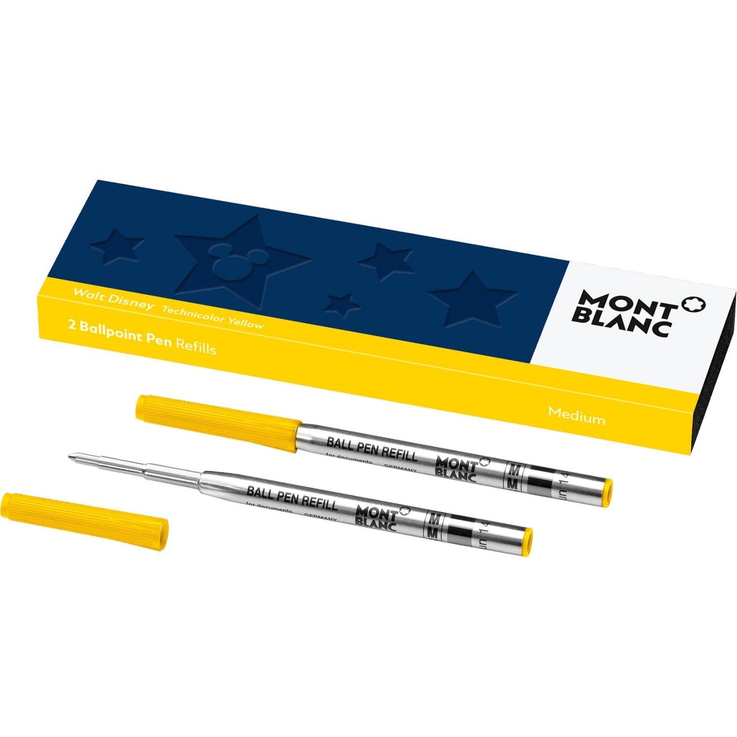 Montblanc 2 支圆珠笔替芯 (M) Great Characters Walt Disney 黄色 119608
