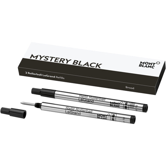 万宝龙 2 LeGrand Broad Mystery Black 走珠笔芯 黑色 128226