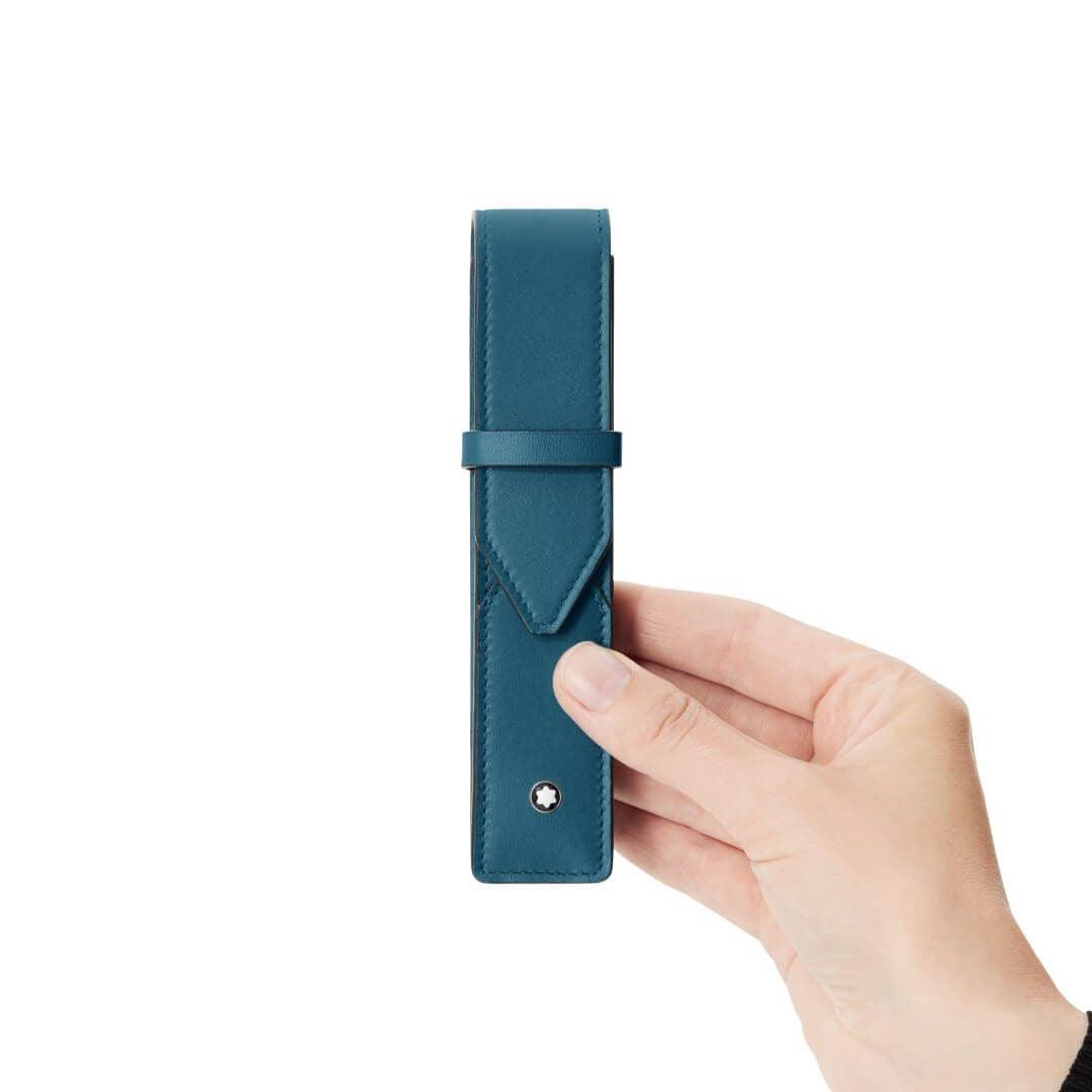 Montblanc Meisterstück Selection Soft 蓝绿色 1支书写工具收纳盒 131270