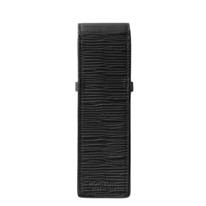 Montblanc astuccio per 2 strumenti da scrittura Meisterstück 4810 nero 130935