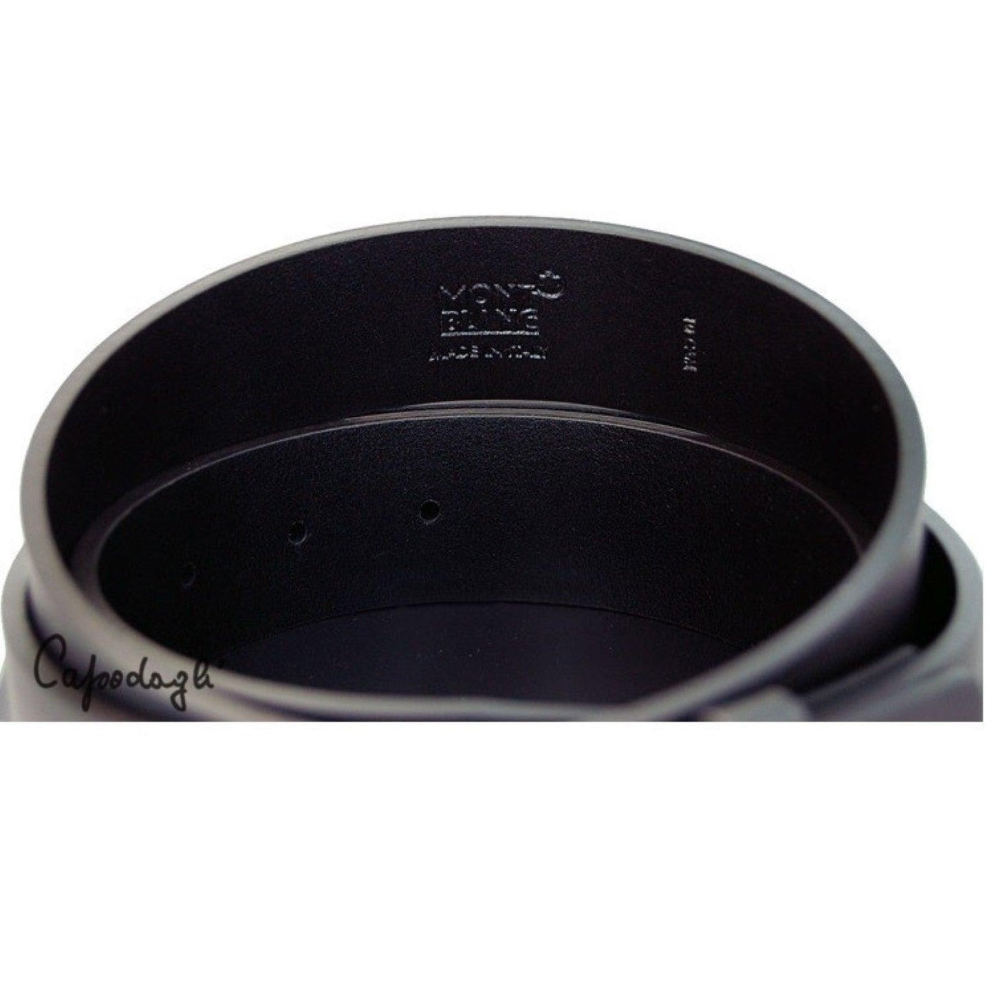 Montblanc Classic Line M Signature 黑色皮带 109771