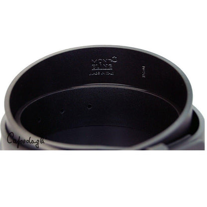 Montblanc Classic Line M Signature 黑色皮带 109771