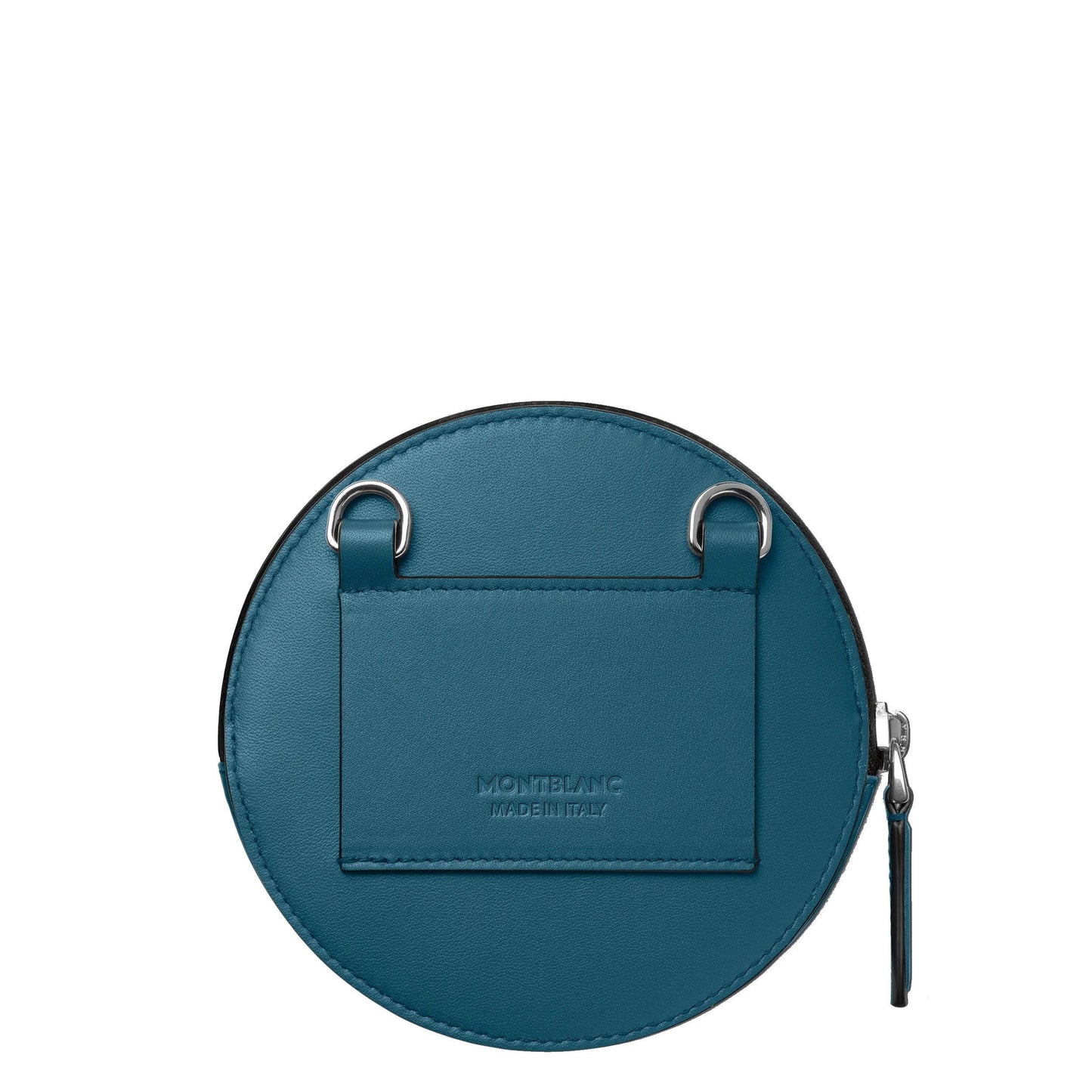 Montblanc Meisterstück Selection Soft 圆形软壳笔盒，蓝绿色 131261