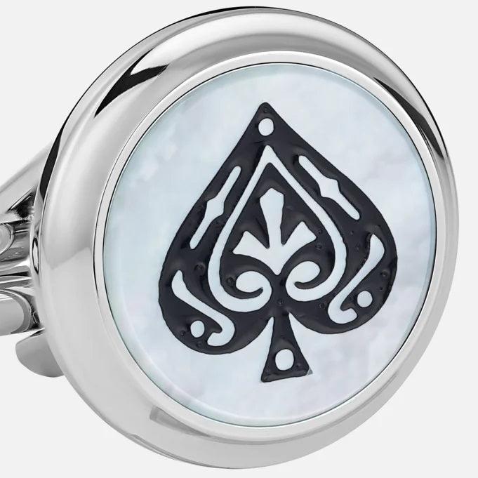 Montblanc Meisterstück 袖扣 致敬《环游世界八十天》书籍 剑与红心 128386
