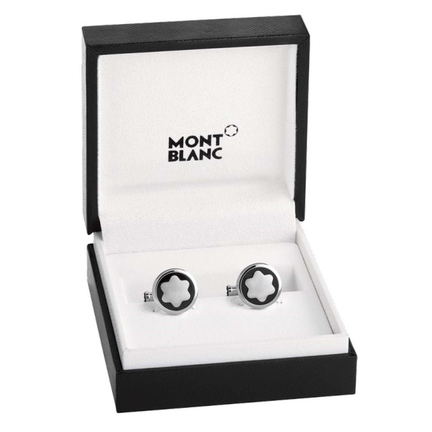 Montblanc Star 钢质袖扣 116661