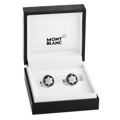 Montblanc Star 钢质袖扣 116661