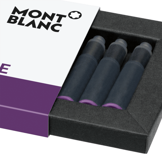 Montblanc 紫水晶色墨水墨盒8支装 128200