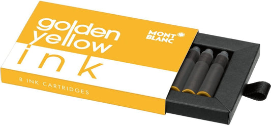 Montblanc 8支装墨水墨盒 金黄 112724