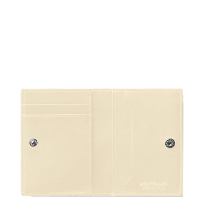 Montblanc Meisterstück 4810 象牙色迷你钱包，4 个隔层 130941