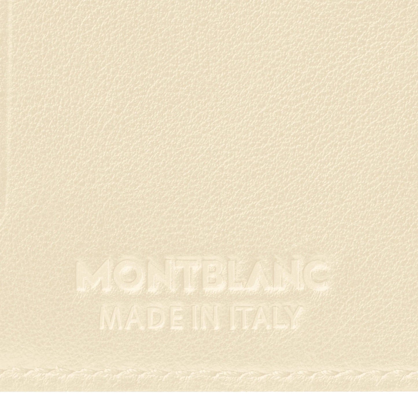 Montblanc Meisterstück 4810 象牙色迷你钱包，4 个隔层 130941