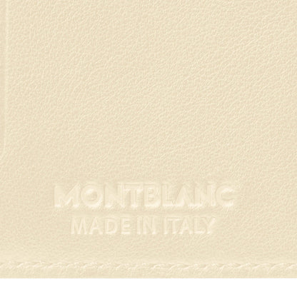 Montblanc Meisterstück 4810 象牙色迷你钱包，4 个隔层 130941