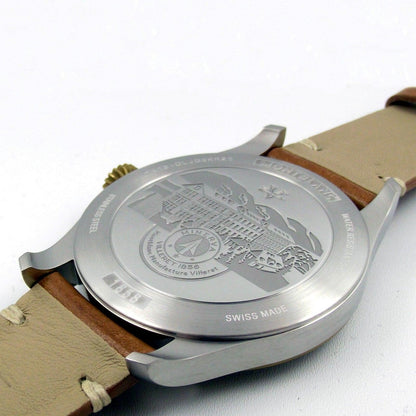 万宝龙 1858 Automatic 44毫米黑色自动机械钢青铜表 116241