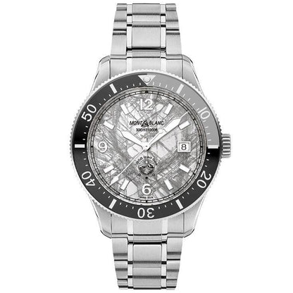 万宝龙 1858 Iced Sea 自动日期 41mm 灰色 自动 钢 130793