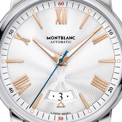 Montblanc 4810 Date 42毫米 银色自动机械钢表 114852