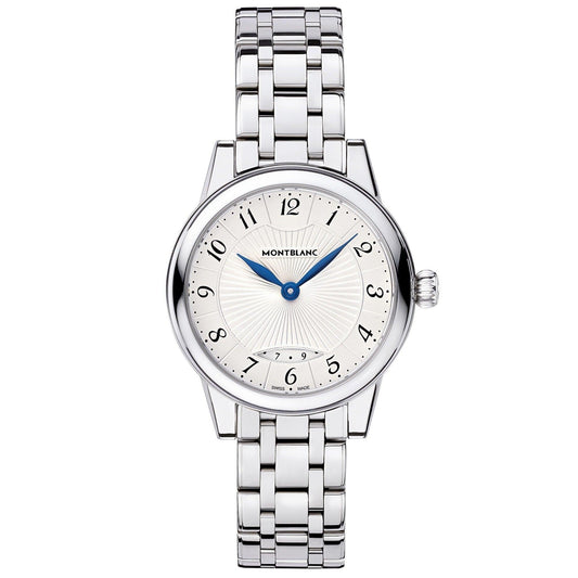 Montblanc Bohème Date 女士腕表 27毫米 银色 石英 钢制 111207