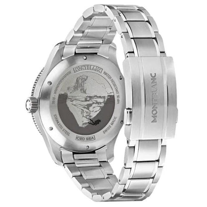 Montblanc 手表 Iced Sea Date 41毫米 酒红色 自动机械 不锈钢 132291