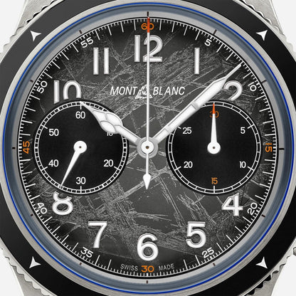 Montblanc orologio Montblanc 1858 Automatic Chronograph 0 Oxygen The 8000 42mm grigio automatico acciaio 130983