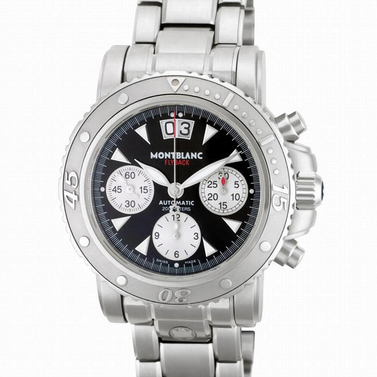 Montblanc Sport Flyback计时自动机械腕表 41.5毫米 黑色 钢制 8466
