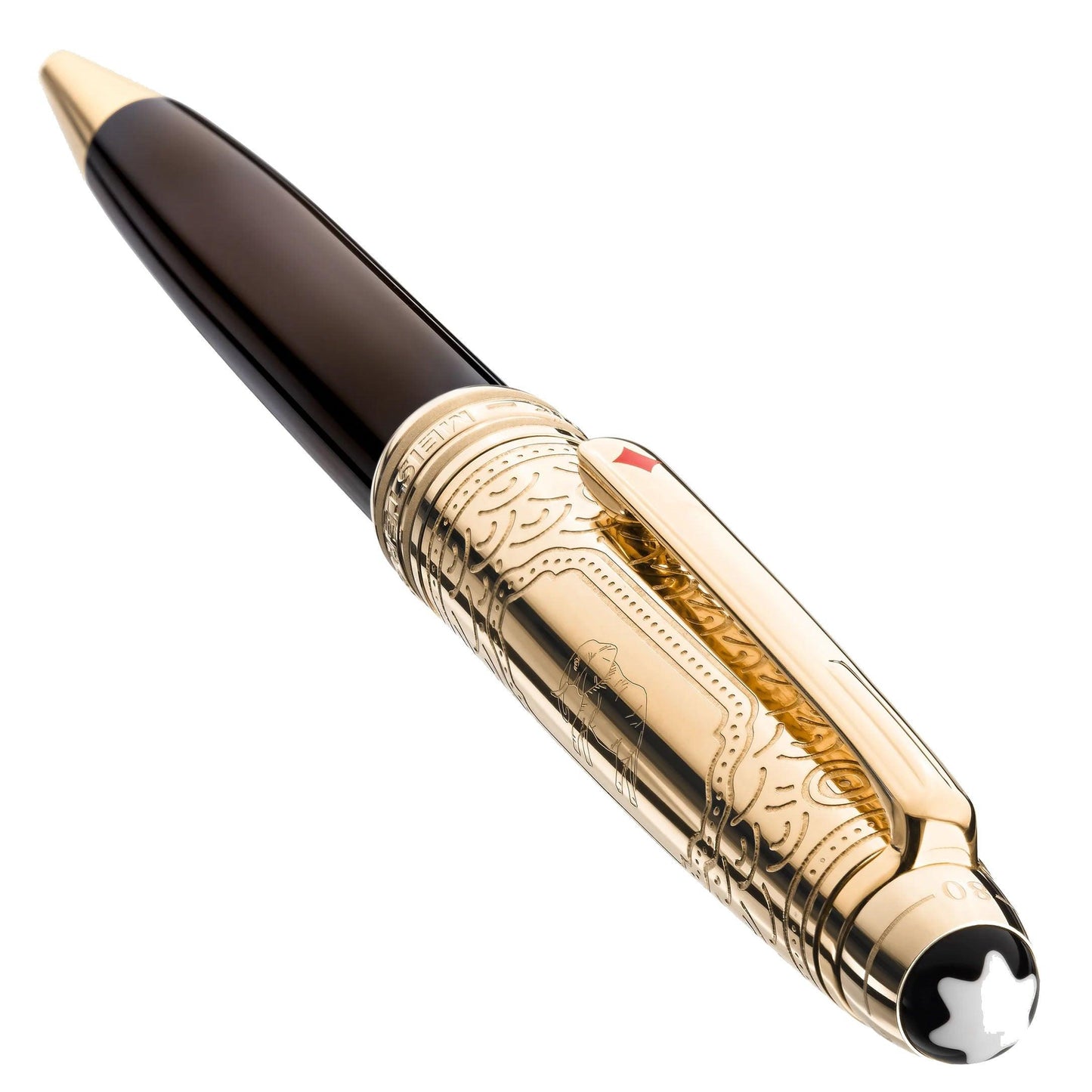 Montblanc Doué Classique Meisterstück 80天环游世界系列圆珠笔 128483