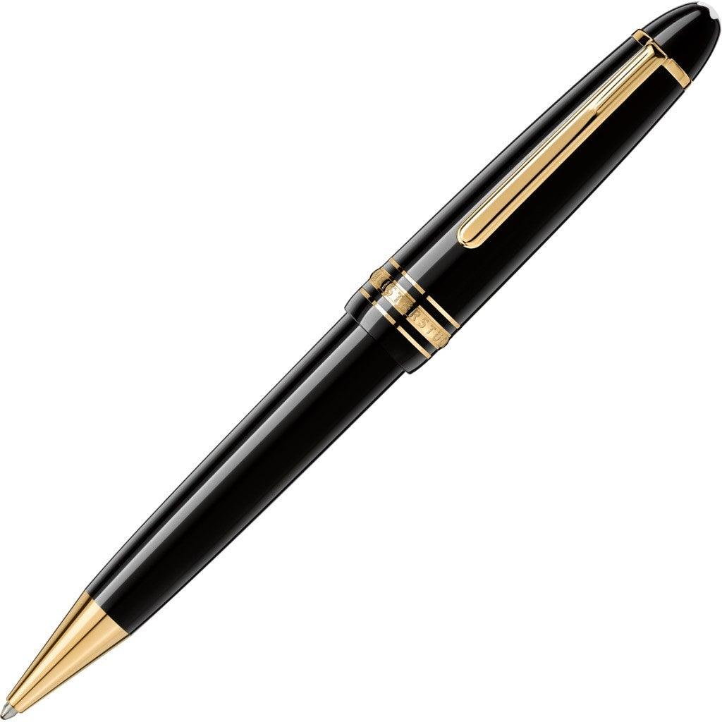 Montblanc Meisterstück镀金大号圆珠笔 10456 新款编号132452