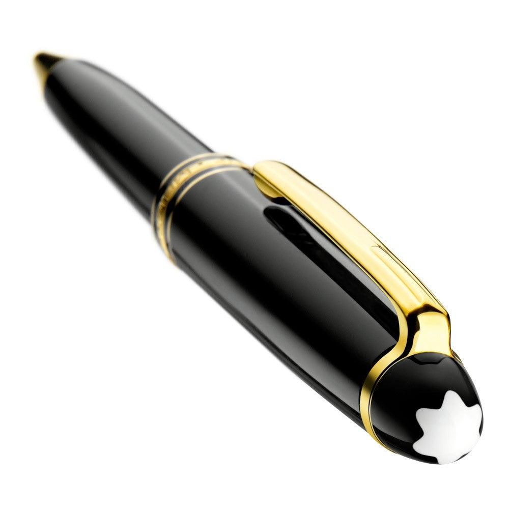 Montblanc Meisterstück镀金大号圆珠笔 10456 新款编号132452