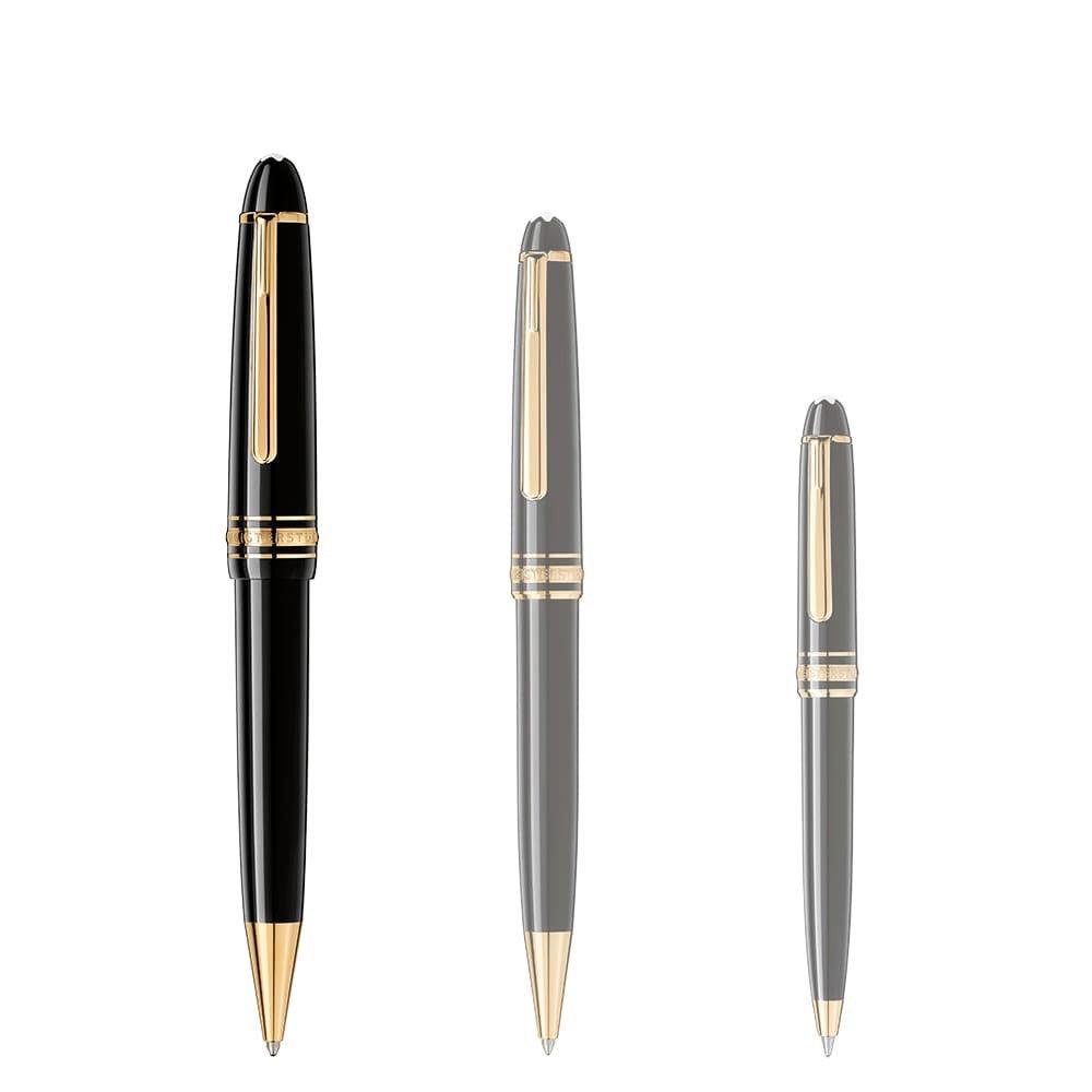 Montblanc Meisterstück镀金大号圆珠笔 10456 新款编号132452