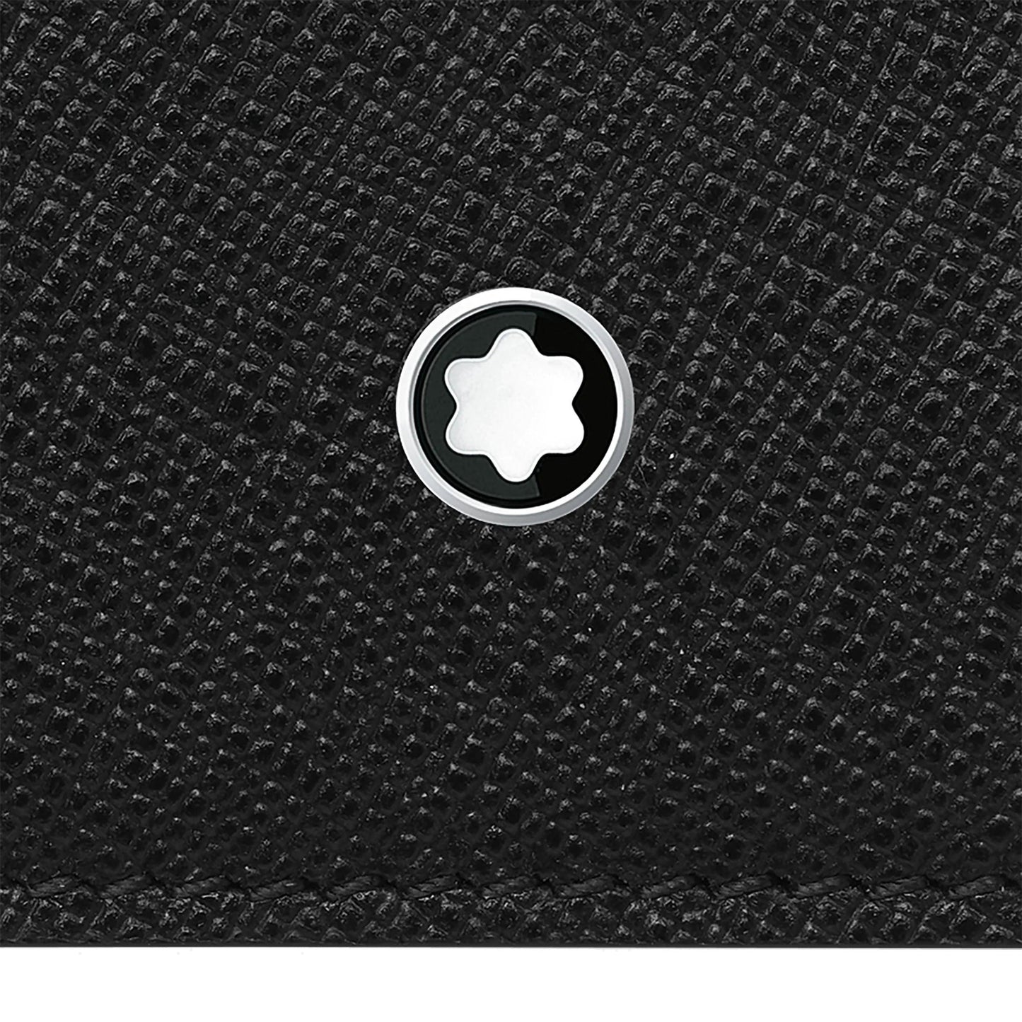 Montblanc 带钞票夹层的名片夹 Montblanc Sartorial 黑色 128583
