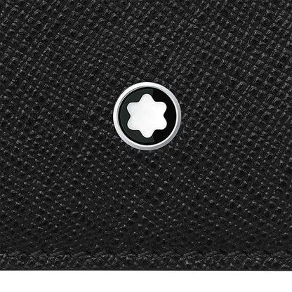 Montblanc 带钞票夹层的名片夹 Montblanc Sartorial 黑色 128583