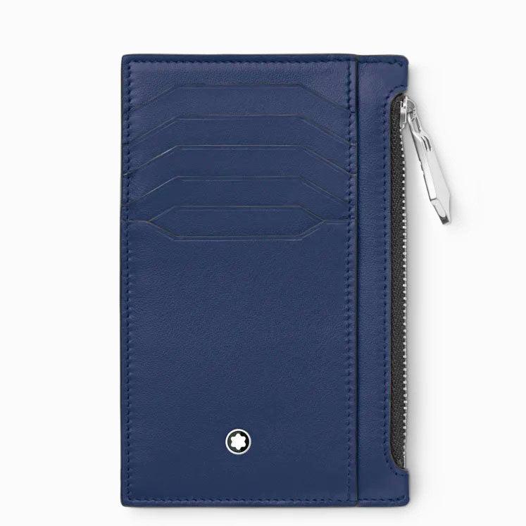 Montblanc Meisterstück 蓝色 8格带拉链卡包 131698