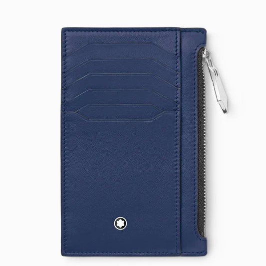Montblanc Meisterstück 蓝色 8格带拉链卡包 131698