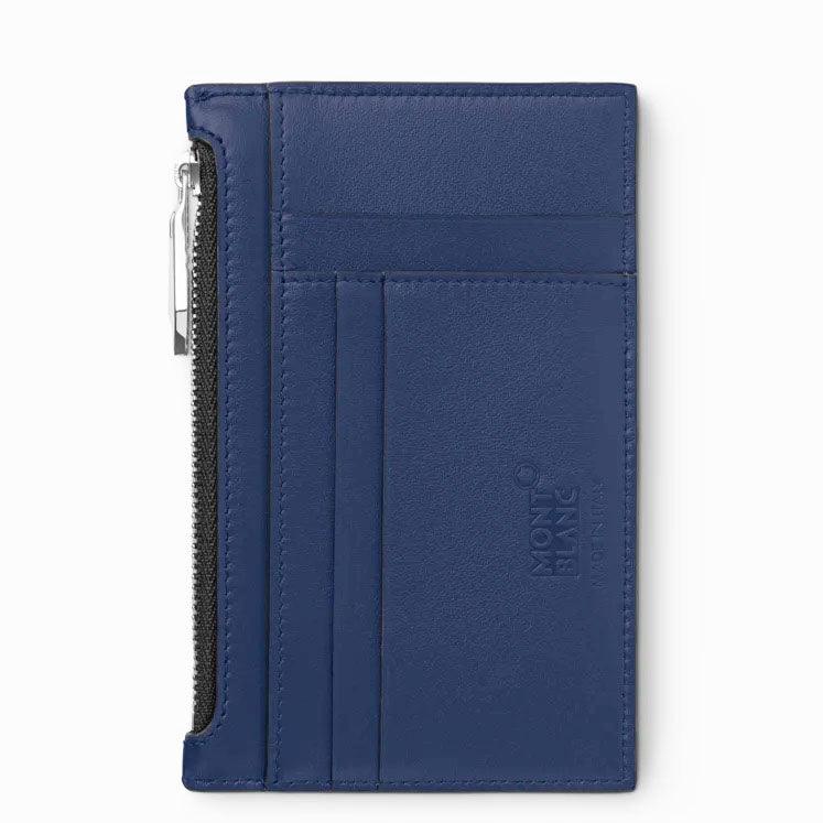 Montblanc Meisterstück 蓝色 8格带拉链卡包 131698