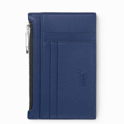 Montblanc Meisterstück 蓝色 8格带拉链卡包 131698