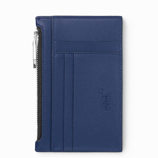 Montblanc Meisterstück 蓝色 8格带拉链卡包 131698