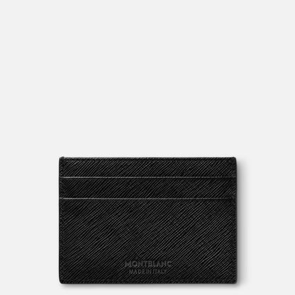 Montblanc porta carte di credito 5 scomparti Montblanc Sartorial nero 130324