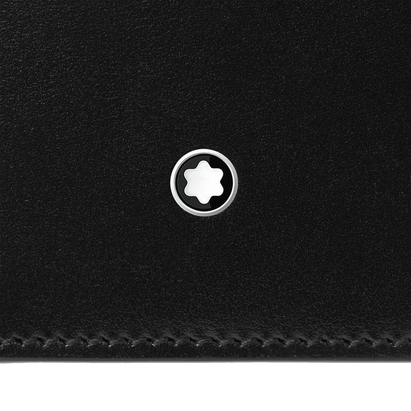 Montblanc 15格长款 Meisterstück 黑色钱包 129680
