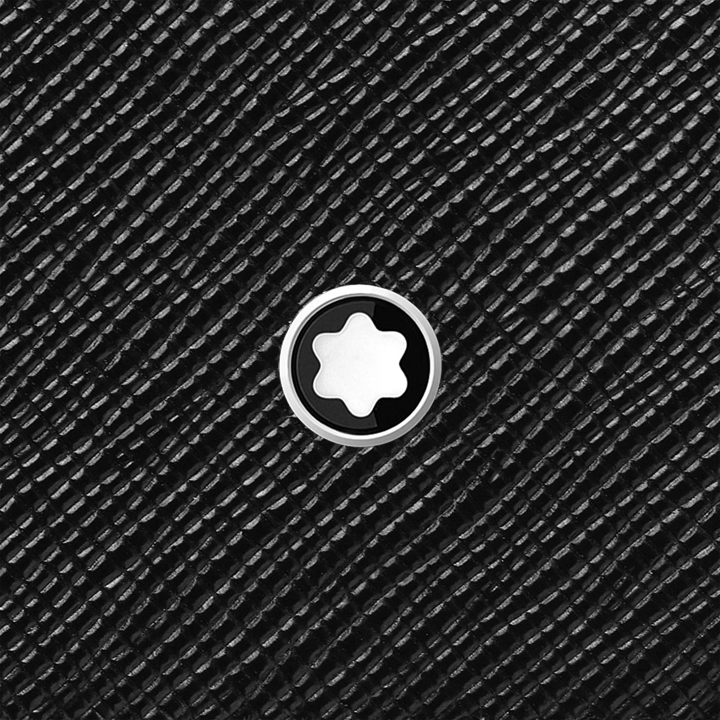 Montblanc Sartorial 黑色迷你钱包，4个隔层 130321