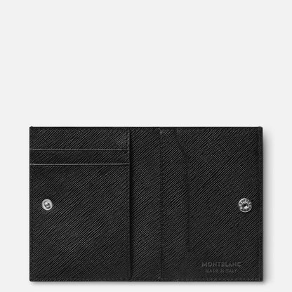 Montblanc Sartorial 黑色迷你钱包，4个隔层 130321