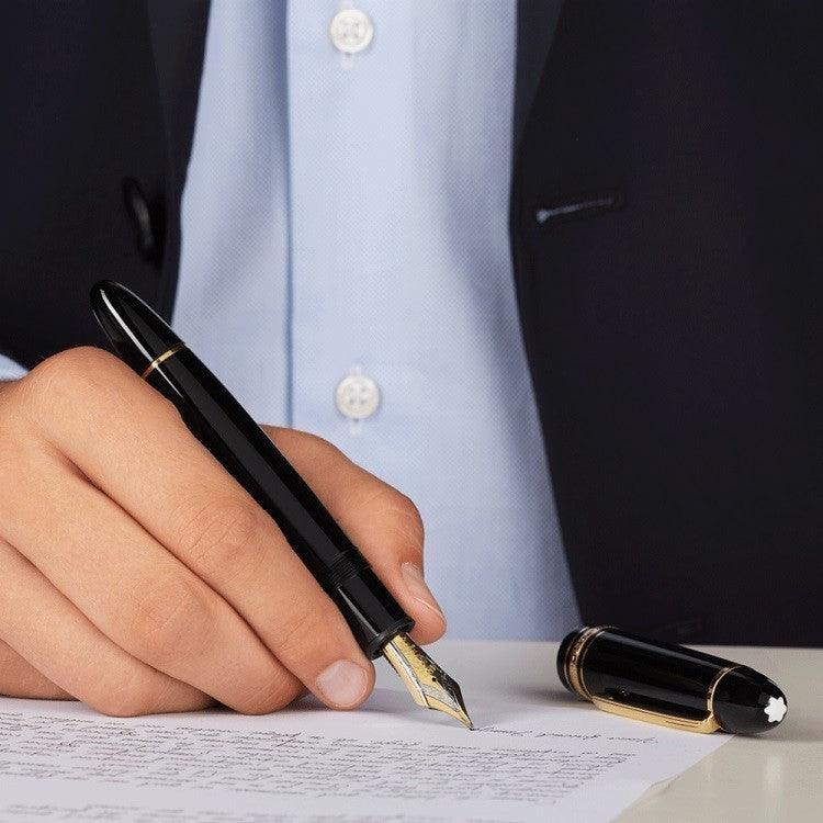 Montblanc Meisterstuck镀金钢笔 149 115383