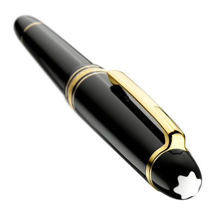 Montblanc Meisterstück镀金钢笔 M尖 106514 新款编号132464