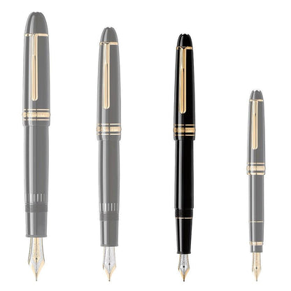 Montblanc Meisterstück镀金钢笔 M尖 106514 新款编号132464