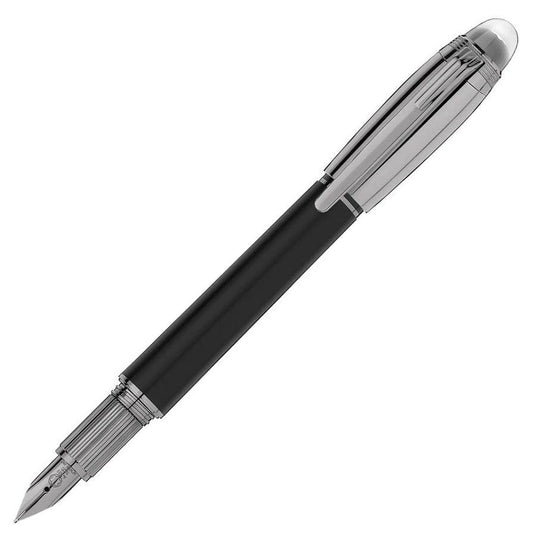 Montblanc StarWalker UltraBlack Doué 中尖钢笔 126364
