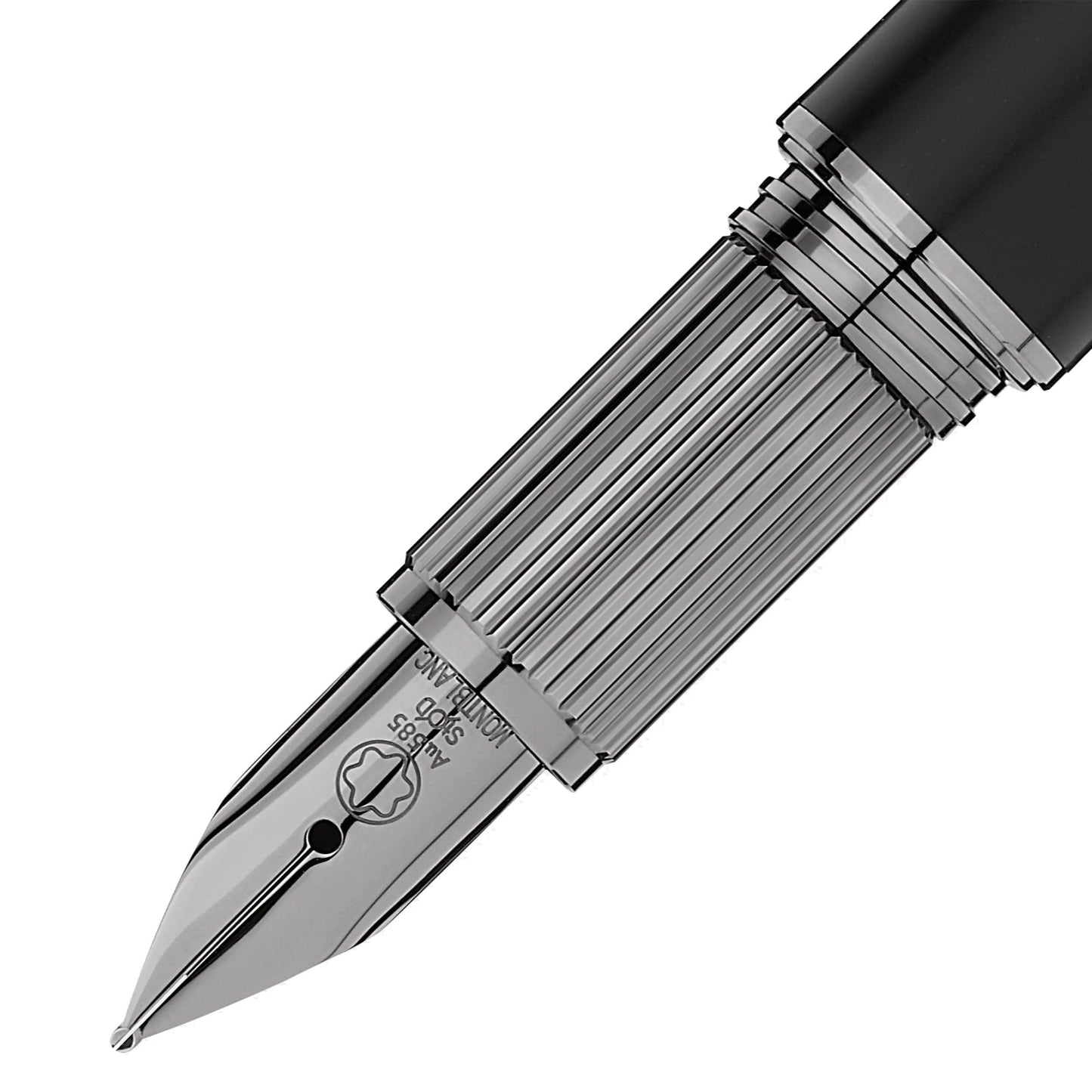 Montblanc StarWalker UltraBlack Doué 中尖钢笔 126364