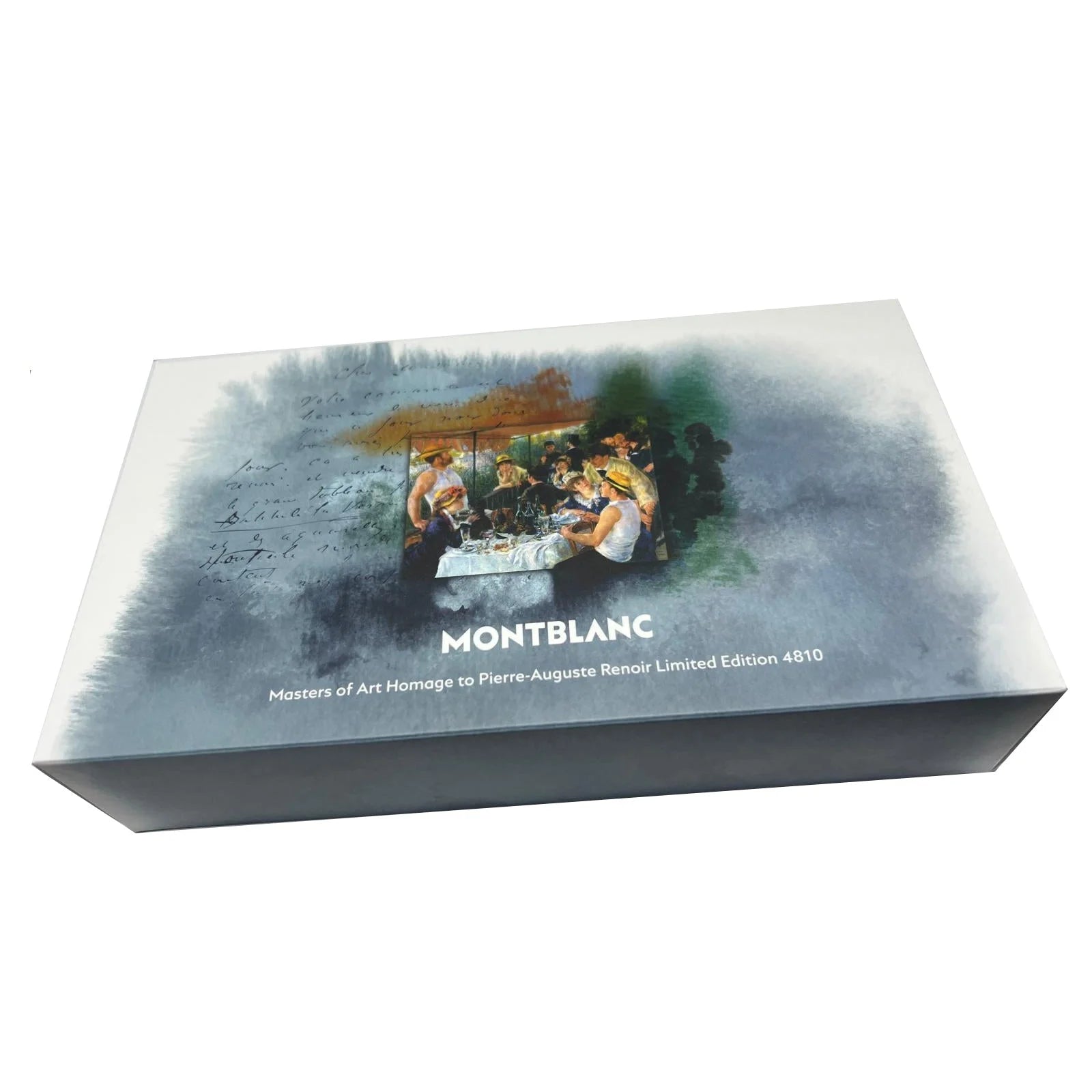 Montblanc penna roller masters of art hommage a pierre-auguste renoir edizione limitata 4810 confezione elegante